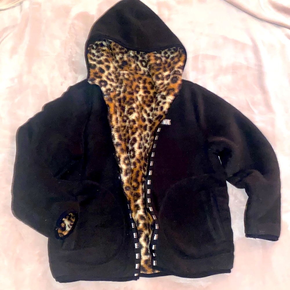 EVERYTHING $5 - Victoria’s Secret Pink reversible Fleece Jacket